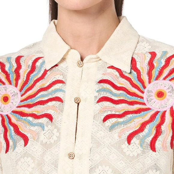 Maaji Cannon Short-Sleeve Buttondown Shirt - Picture 8 of 13